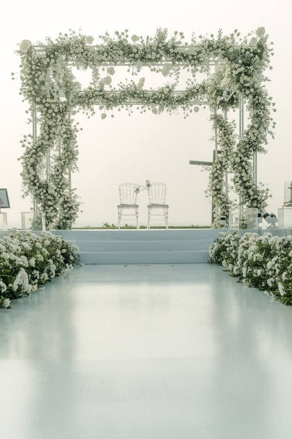 Mandap and Aisle / Walkway — Wedding decor — W GOA
